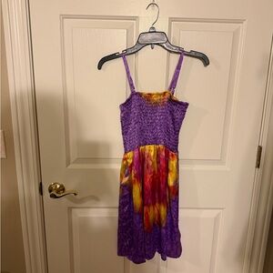 India Boutique Purple and Multicolor Dress